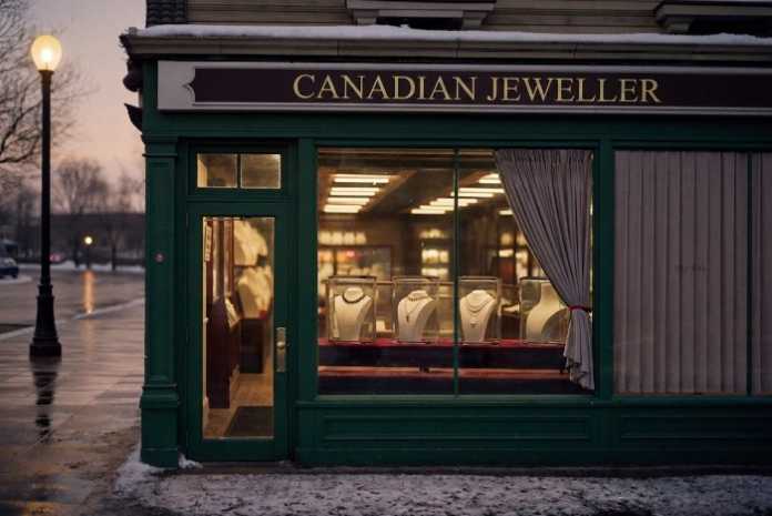 Closed jewellery storefront illustrating jewellery store closures across Canada and Quebec