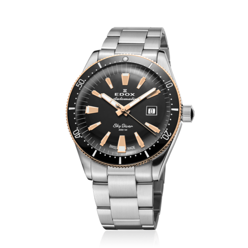 Edox Is Just Getting Started 2 Edox SkyDiver Date Automatic Limited Edition dive watch