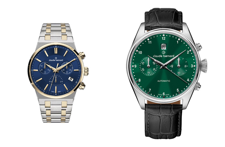 Claude Bernard watches from the NEO 1973 and Proud Heritage collections